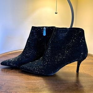 Charles By Charles David Admire Rhinestone Studded Bootie Black Pointy